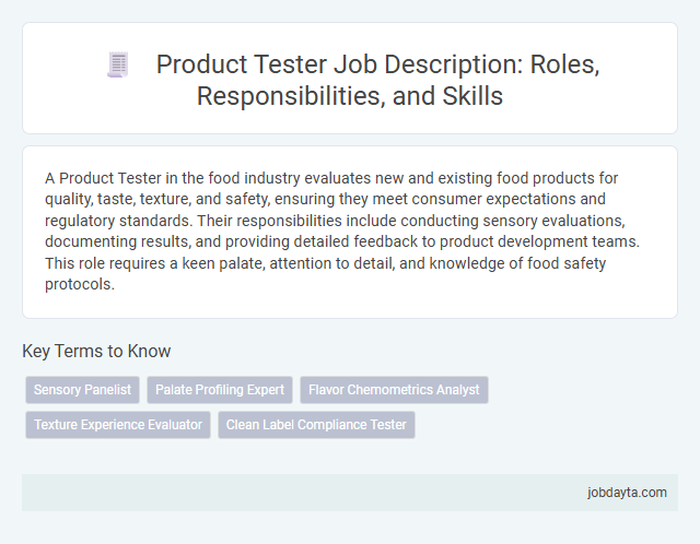 Product Tester Job Description: Roles, Responsibilities, and Skills