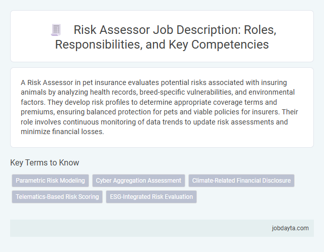 Risk Assessor Job Description: Roles, Responsibilities, and Key Competencies