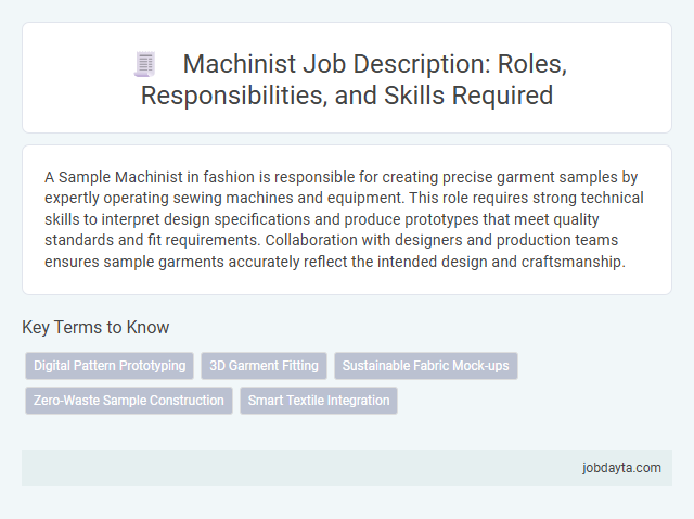 Machinist Job Description: Roles, Responsibilities, and Skills Required