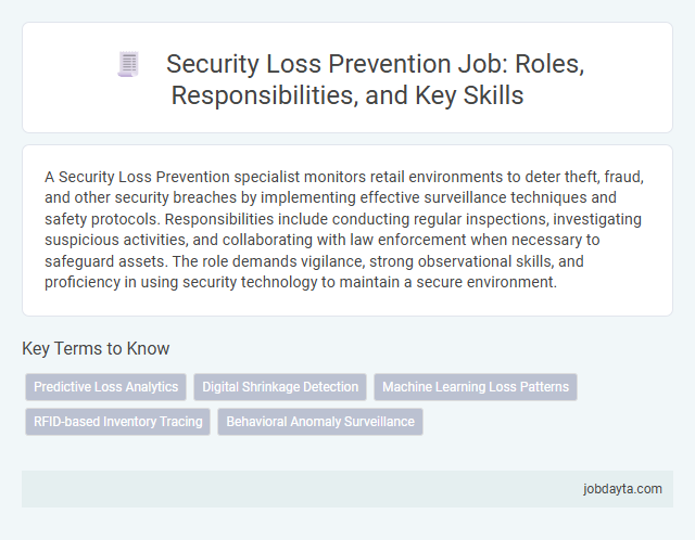 Security Loss Prevention Job: Roles, Responsibilities, and Key Skills