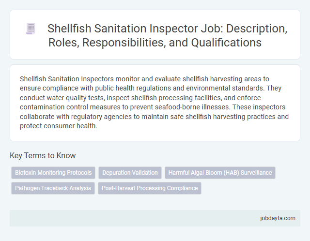 Shellfish Sanitation Inspector Job: Description, Roles, Responsibilities, and Qualifications