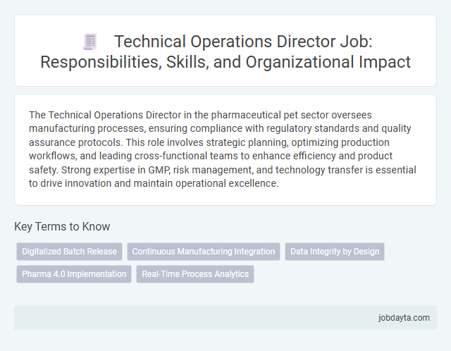 Technical Operations Director Job: Responsibilities, Skills, and Organizational Impact