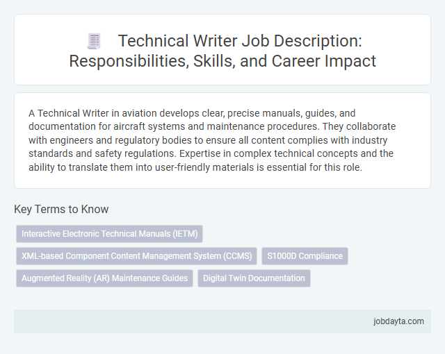 Technical Writer Job Description: Responsibilities, Skills, and Career Impact