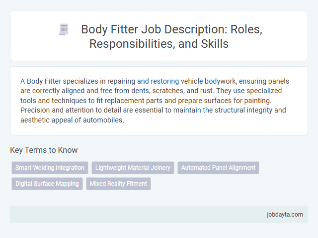 Body Fitter Job Description: Roles, Responsibilities, and Skills