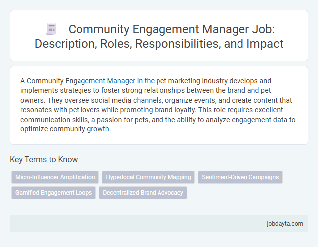 Community Engagement Manager Job: Description, Roles, Responsibilities, and Impact