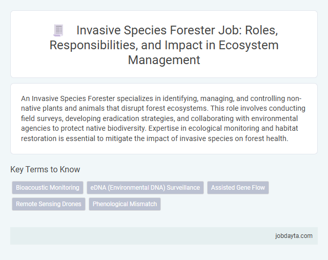 Invasive Species Forester Job: Roles, Responsibilities, and Impact in Ecosystem Management