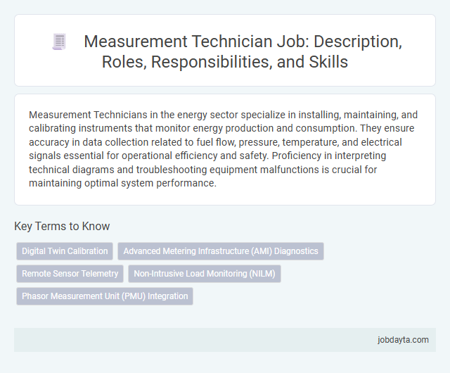 Measurement Technician Job: Description, Roles, Responsibilities, and Skills