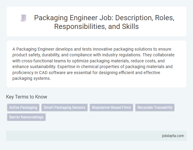 Packaging Engineer Job: Description, Roles, Responsibilities, and Skills
