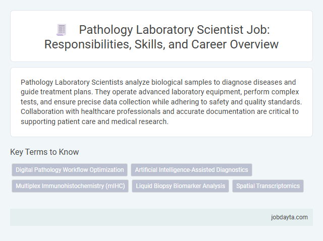 Pathology Laboratory Scientist Job: Responsibilities, Skills, and Career Overview