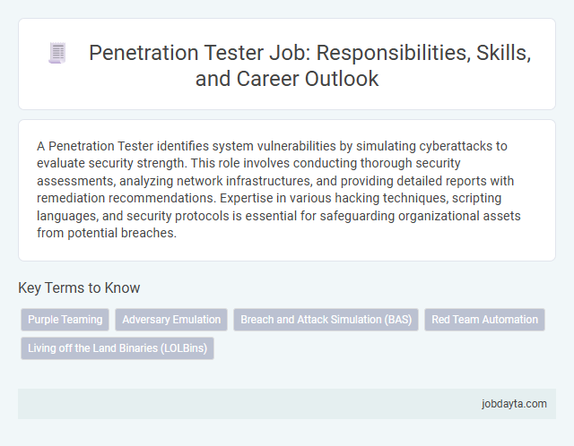 Penetration Tester Job: Responsibilities, Skills, and Career Outlook