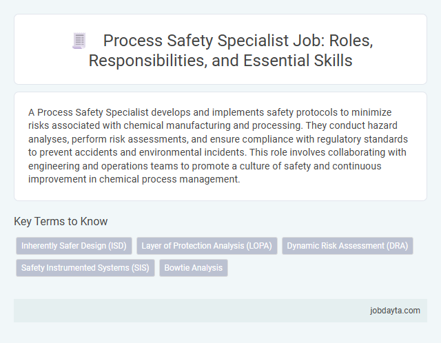 Process Safety Specialist Job: Roles, Responsibilities, and Essential Skills