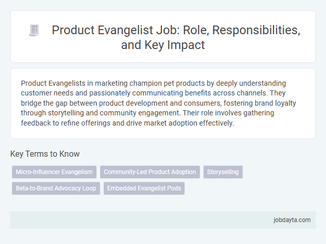 Product Evangelist Job: Role, Responsibilities, and Key Impact
