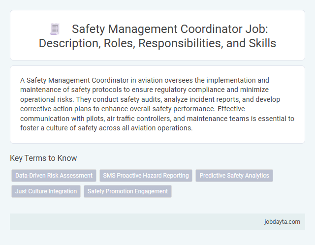 Safety Management Coordinator Job: Description, Roles, Responsibilities, and Skills