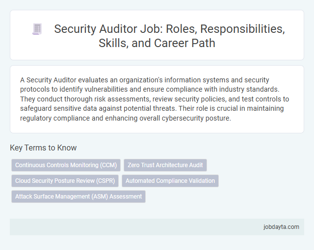 Security Auditor Job: Roles, Responsibilities, Skills, and Career Path