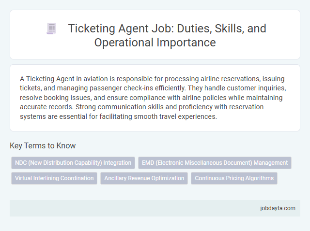 Ticketing Agent Job: Duties, Skills, and Operational Importance