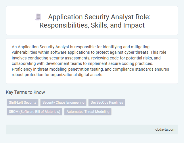 Application Security Analyst Role: Responsibilities, Skills, and Impact