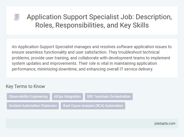 Application Support Specialist Job: Description, Roles, Responsibilities, and Key Skills