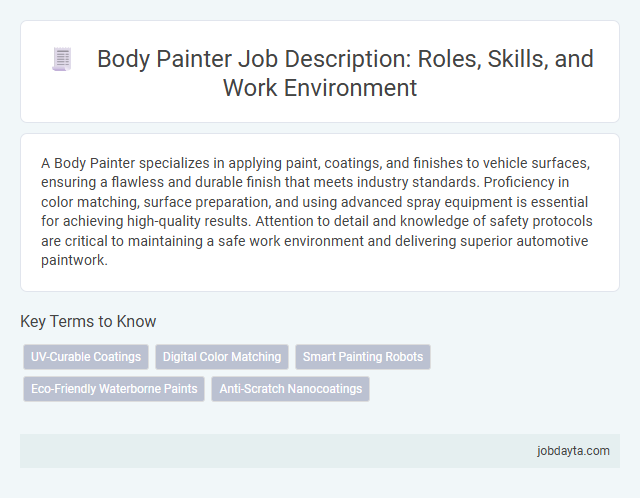 Body Painter Job Description: Roles, Skills, and Work Environment