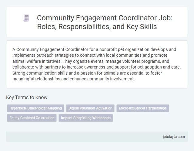 Community Engagement Coordinator Job: Roles, Responsibilities, and Key Skills
