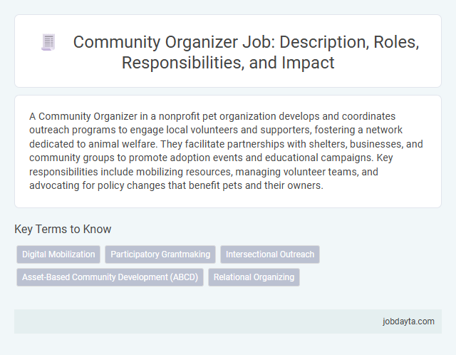 Community Organizer Job: Description, Roles, Responsibilities, and Impact