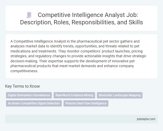 Competitive Intelligence Analyst Job: Description, Roles, Responsibilities, and Skills
