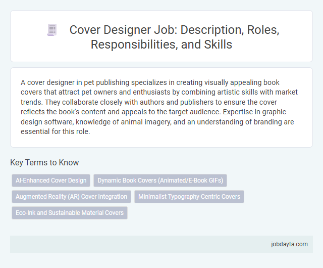 Cover Designer Job: Description, Roles, Responsibilities, and Skills