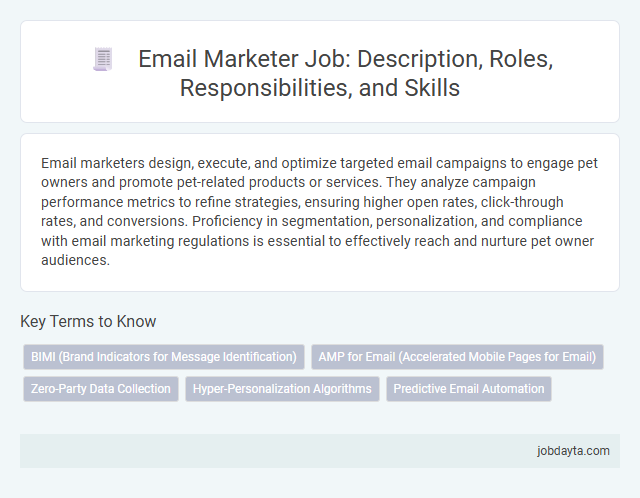 Email Marketer Job: Description, Roles, Responsibilities, and Skills