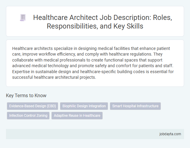 Healthcare Architect Job Description: Roles, Responsibilities, and Key Skills