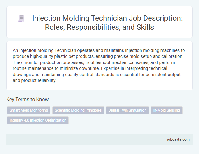 Injection Molding Technician Job Description: Roles, Responsibilities, and Skills