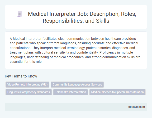 Medical Interpreter Job: Description, Roles, Responsibilities, and Skills