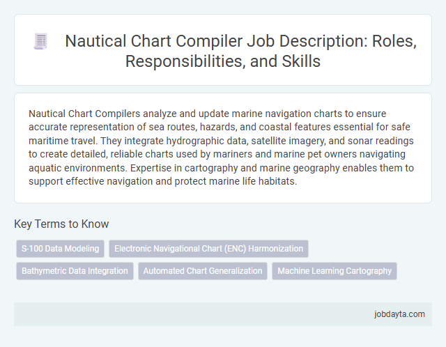 Nautical Chart Compiler Job Description: Roles, Responsibilities, and Skills
