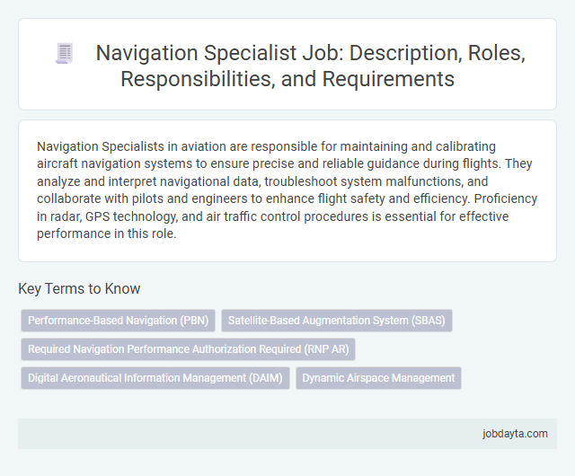 Navigation Specialist Job: Description, Roles, Responsibilities, and Requirements