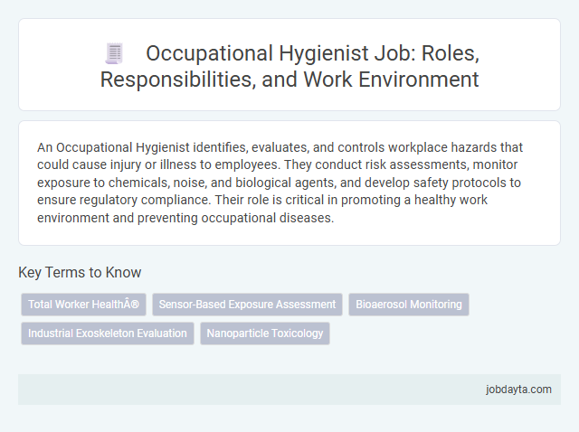 Occupational Hygienist Job: Roles, Responsibilities, and Work Environment