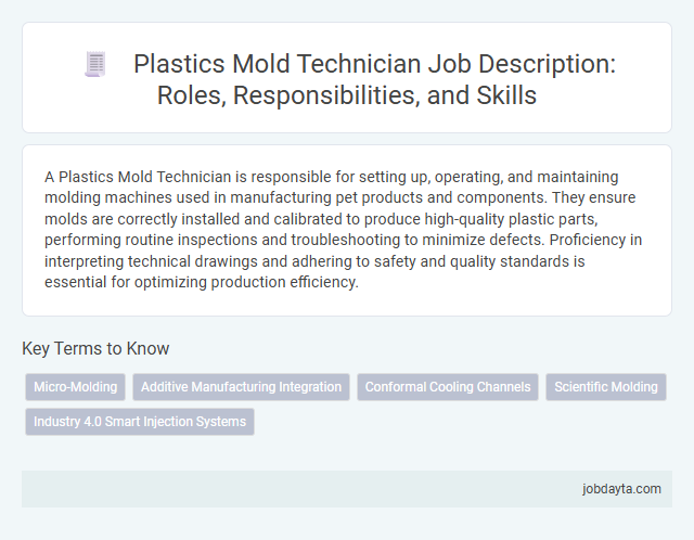 Plastics Mold Technician Job Description: Roles, Responsibilities, and Skills