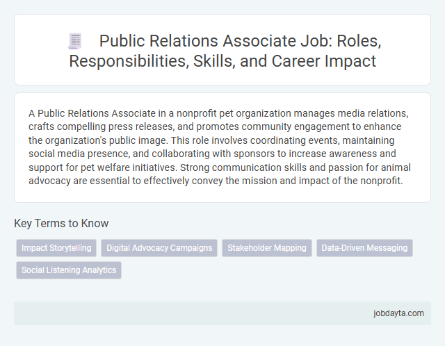 Public Relations Associate Job: Roles, Responsibilities, Skills, and Career Impact