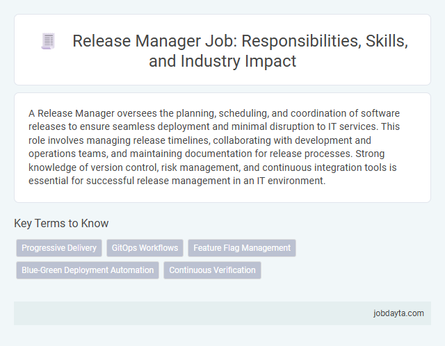Release Manager Job: Responsibilities, Skills, and Industry Impact