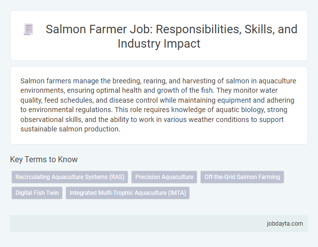 Salmon Farmer Job: Responsibilities, Skills, and Industry Impact
