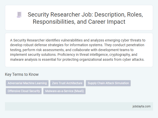 Security Researcher Job: Description, Roles, Responsibilities, and Career Impact