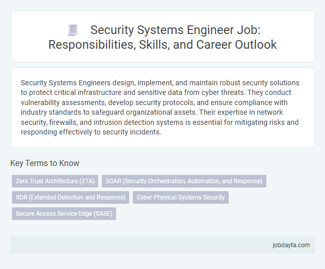 Security Systems Engineer Job: Responsibilities, Skills, and Career Outlook