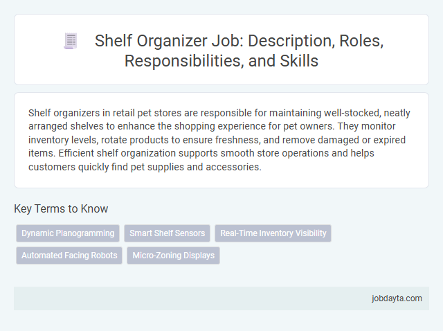 Shelf Organizer Job: Description, Roles, Responsibilities, and Skills