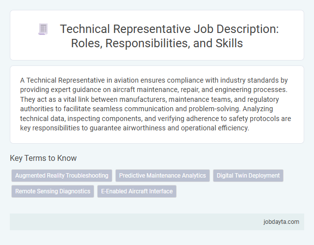 Technical Representative Job Description: Roles, Responsibilities, and Skills