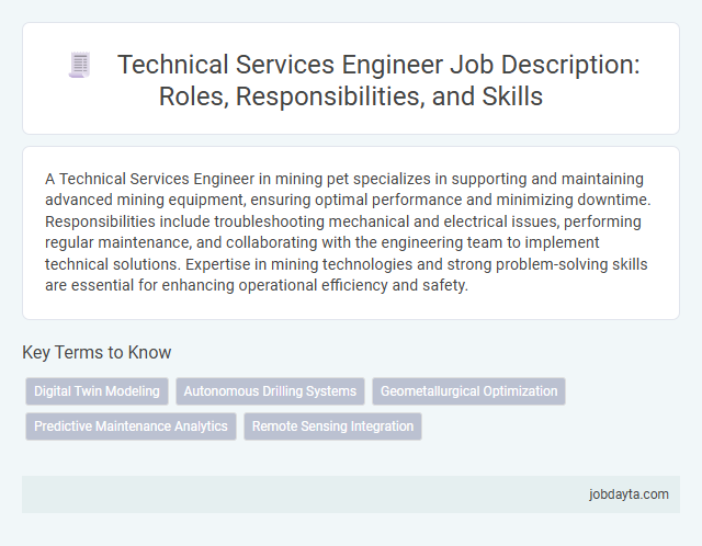 Technical Services Engineer Job Description: Roles, Responsibilities, and Skills