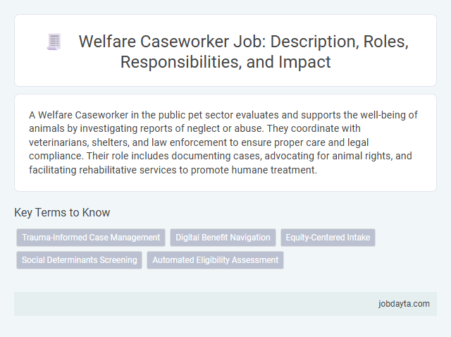 Welfare Caseworker Job: Description, Roles, Responsibilities, and Impact