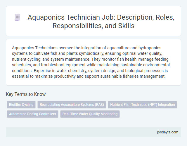Aquaponics Technician Job: Description, Roles, Responsibilities, and Skills
