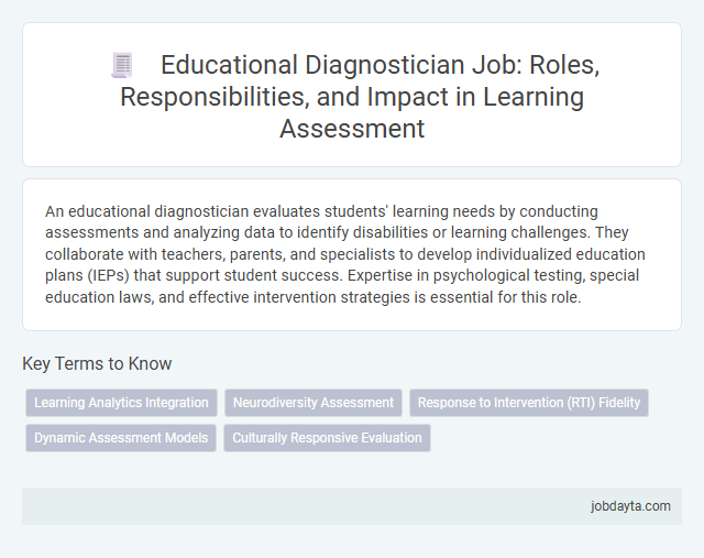 Educational Diagnostician Job: Roles, Responsibilities, and Impact in Learning Assessment
