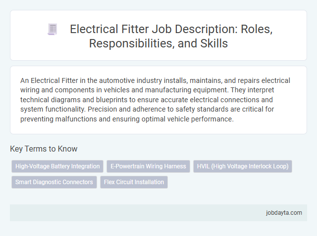 Electrical Fitter Job Description: Roles, Responsibilities, and Skills