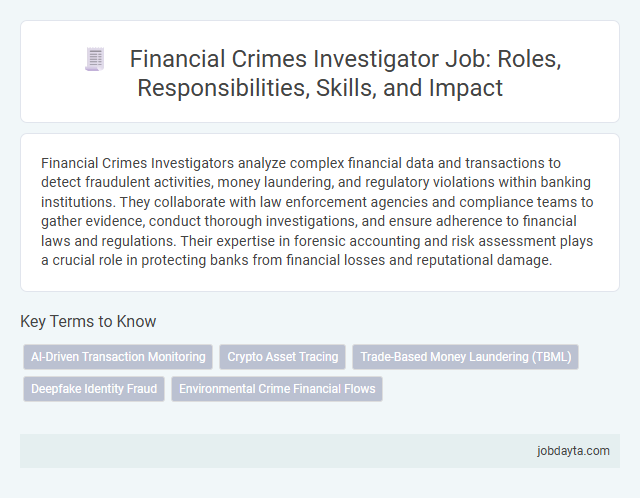 Financial Crimes Investigator Job: Roles, Responsibilities, Skills, and Impact