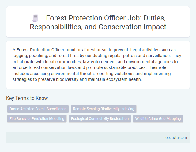 Forest Protection Officer Job: Duties, Responsibilities, and Conservation Impact