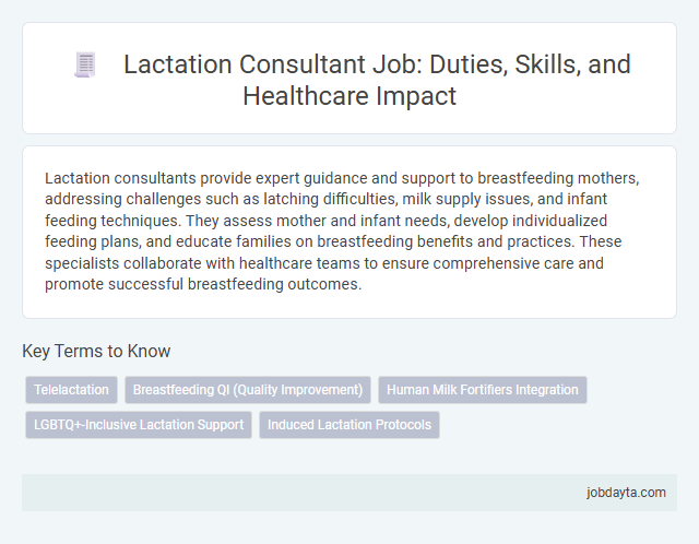 Lactation Consultant Job: Duties, Skills, and Healthcare Impact