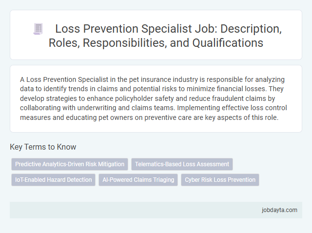 Loss Prevention Specialist Job: Description, Roles, Responsibilities, and Qualifications